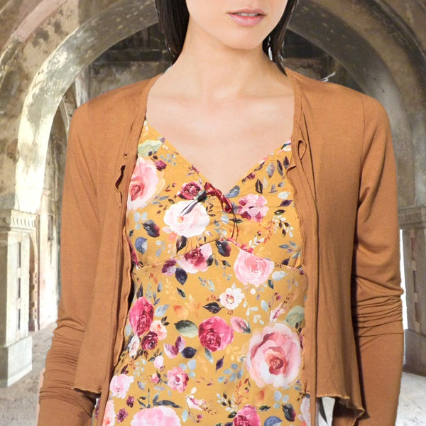 Romantisch hemdje met bloemenprint /romantic flower printed camisole