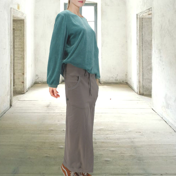 Velours sweater/ Velvet sweater