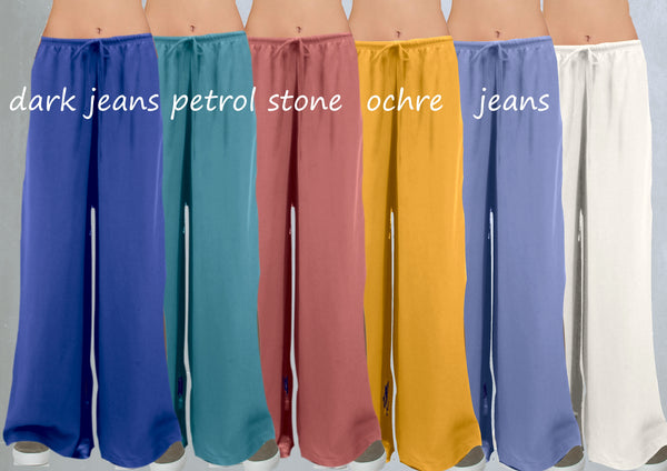 Tencel palazzo broek /  Tencel palazzo pants