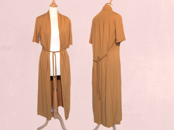 Tencel lang vest / Tencel long cardigan