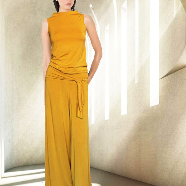 Tencel hemdje met boordje/ Tencel camisole with collar