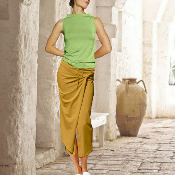 Tencel hemdje met boordje/ Tencel camisole with collar