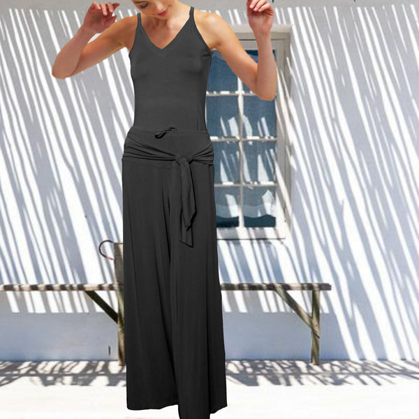 Tencel palazzo broek / tencel  palazzo pants