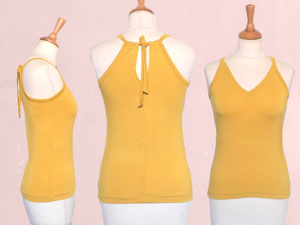 Tencel hemdje met V hals/ Tencel camisole with V neck