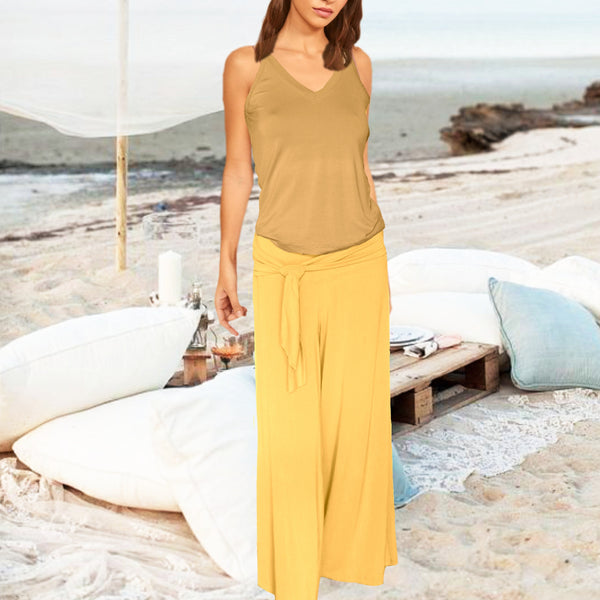 Tencel hemdje met V hals/ Tencel camisole with V neck