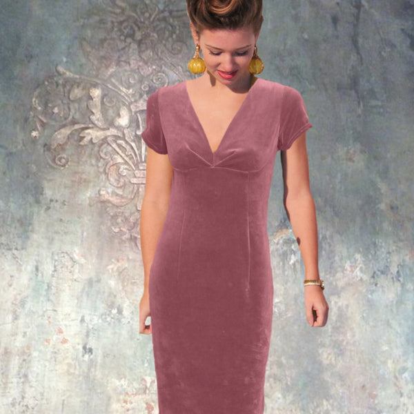 velvet dress