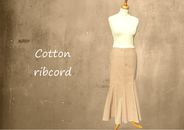 corduroy rok