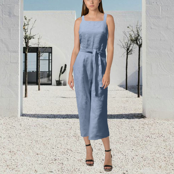 jumpsuit in linnen/ linen jumpsuit