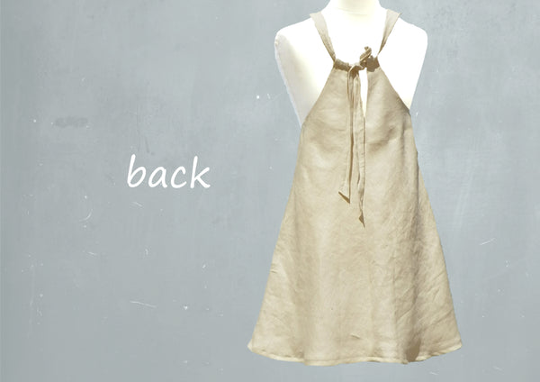 linnen A lijn zomer jurkje / summer swing dress