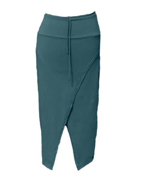 Midi koker rok in biologische katoen /midi pencil skirt in organic cotton