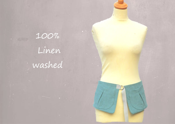 Riem met zakjes, Belt with pockets