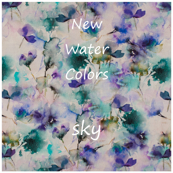 Halter top in organische katoenen print jersey / Top in organic cotton printed jersey