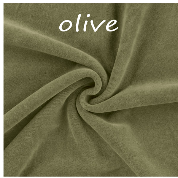 Klokrokje in soepele nicky velours / Billowing skirt in cotton velvet