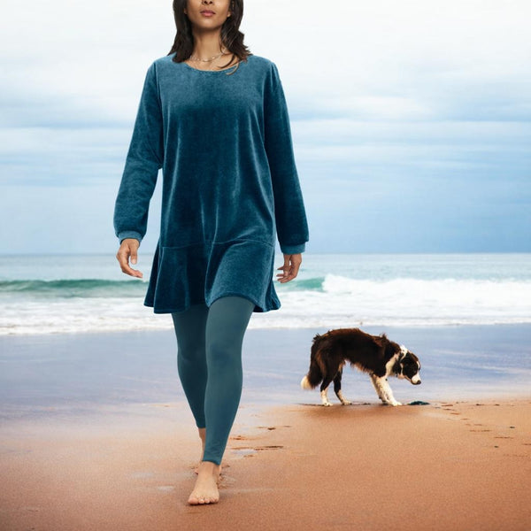 legging van biologische katoenen tricot/ organic cotton legging