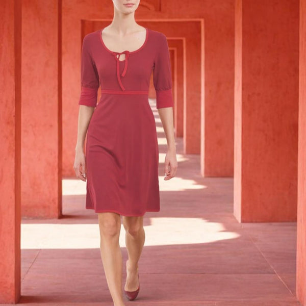 sportief tricot jurkje / sportive jersey dress