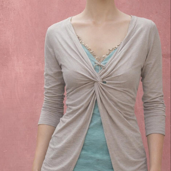 vest-jurk van biologische katoen / dress-over of organic cotton