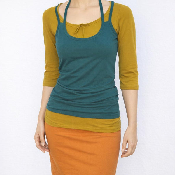 Hemd van organische katoenen tricot / Singlet organic cotton