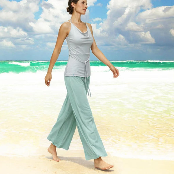 hemdje met drape hals  / camisole with draped neck