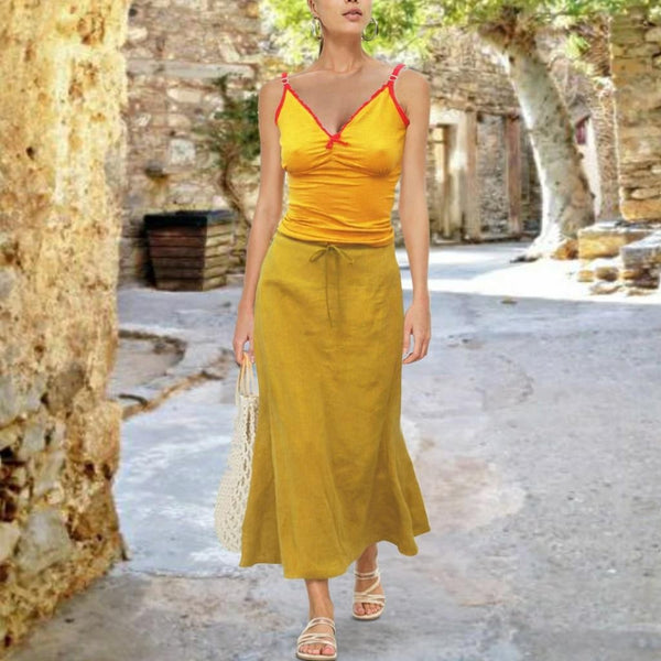 romantisch katoenen hemdje / romantic cotton singlet