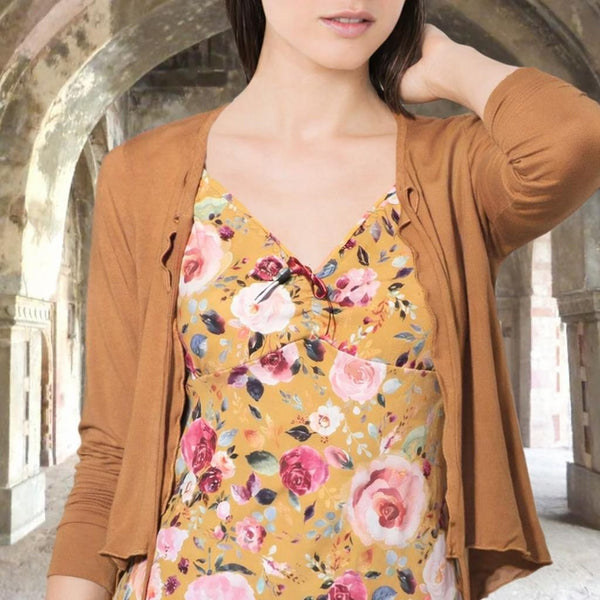 Romantisch hemdje met bloemenprint /romantic flower printed camisole
