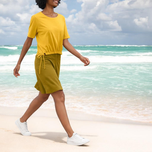 A-line rok organische katoenen tricot / A-line skirt of organic cotton