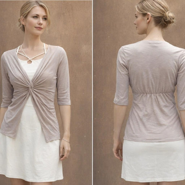 geknoopt over shirt / knotted shirt-over