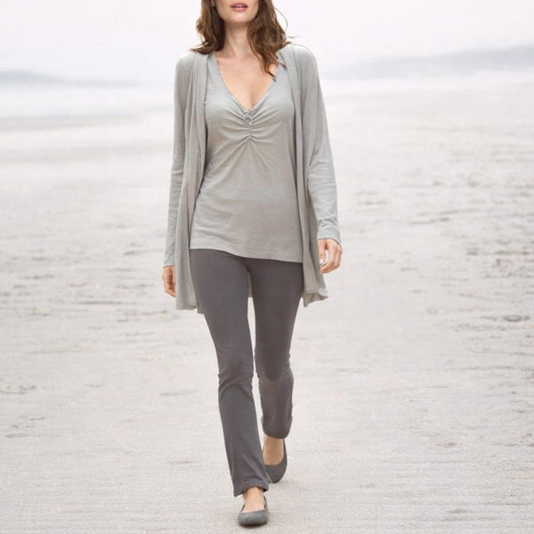 Romantisch shirt van zomerse slubtricot/ Cami made of organic cotton slubjersey