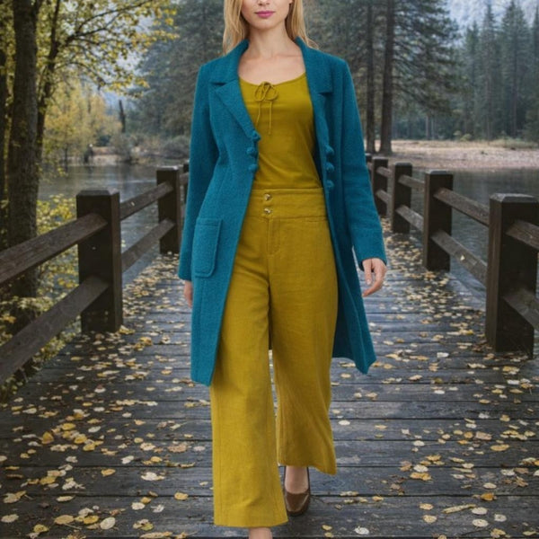 wijde linnen broek / wide linen pants