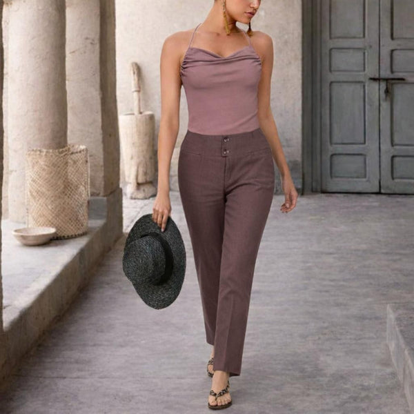 linnen broek rechte pijp/ linen pants straight legs