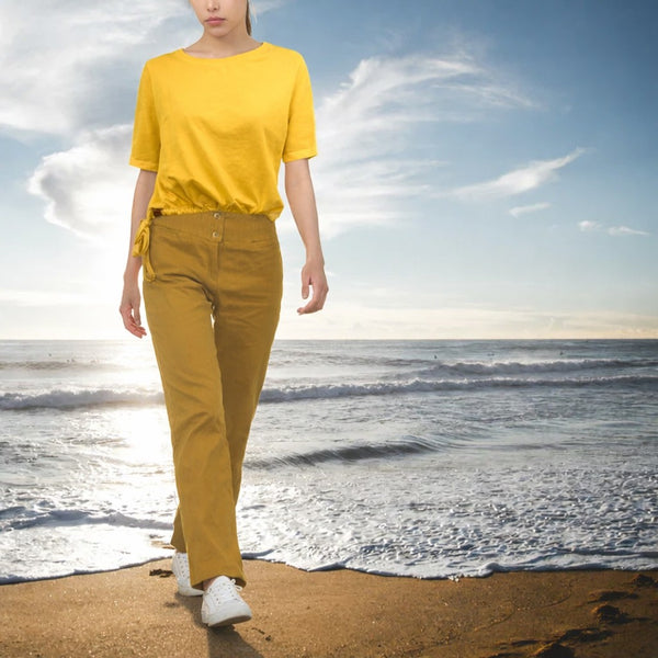 linnen broek rechte pijp/ linen pants straight legs
