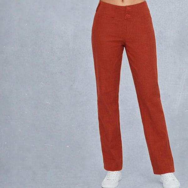 linnen broek rechte pijp/ linen pants straight legs