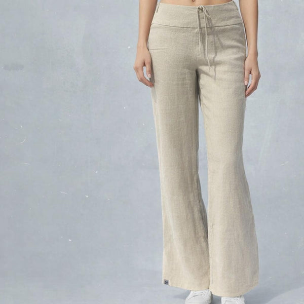 linnen broek "flared leg" / linen pants flared leg