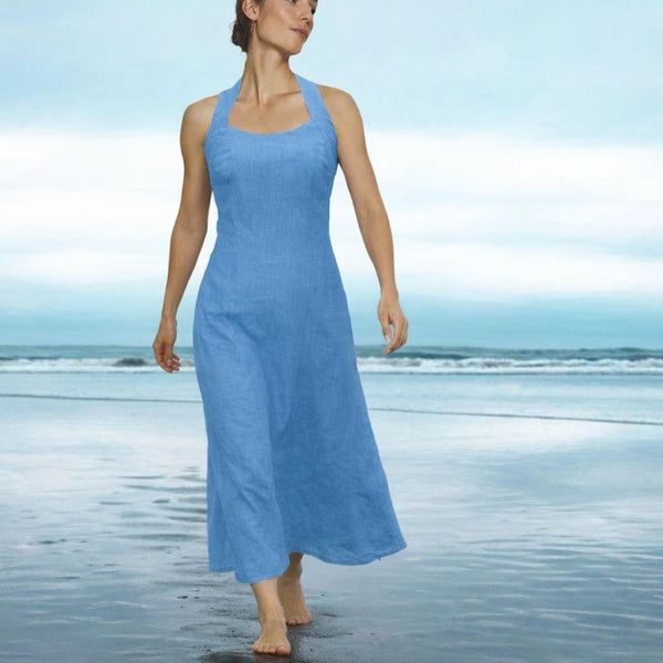 linnen maxi zomerjurk / linen summer dress