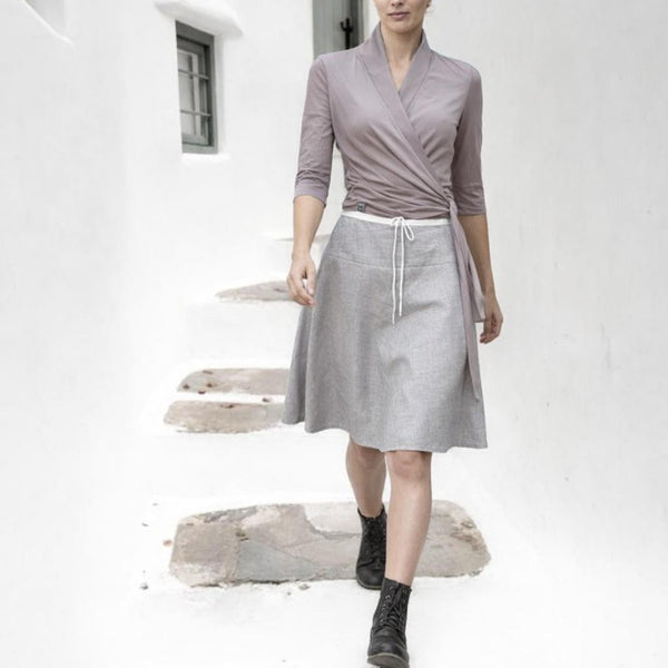linnen klokrokje / linen billowing skirt