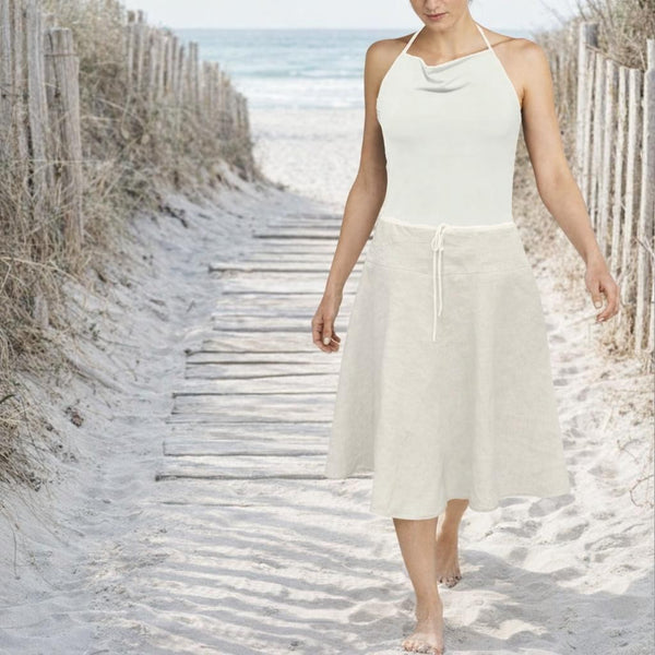 linnen klokrokje / linen billowing skirt