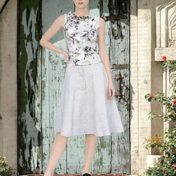 linnen klokrokje / linen billowing skirt