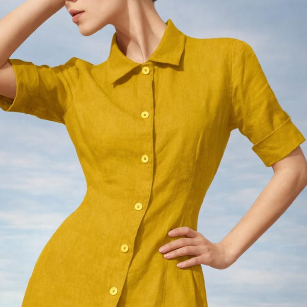 Katoenen voile blouse /  cotton voile basic shirt