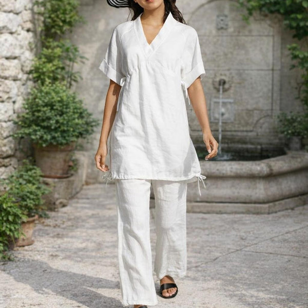 linnen kimono tuniek / linen kimono tunic