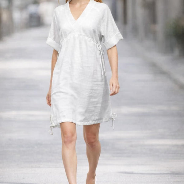 linnen kimono tuniek / linen kimono tunic