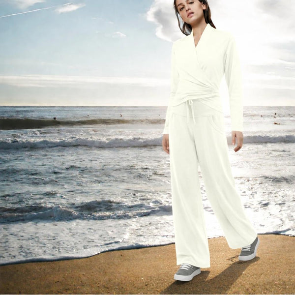 Yoga broek van soft sweat bio katoen /Yoga pants made of soft sweat organic cotton