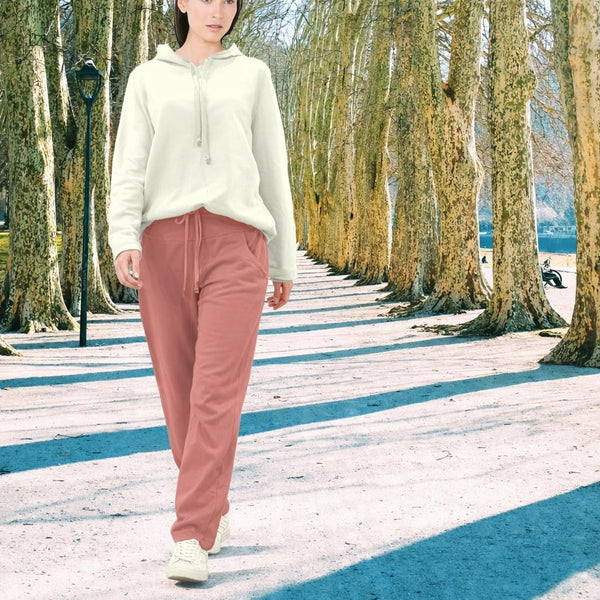 Hoody sweater van soft sweat bio katoen /Hoody made of soft sweat organic cotton