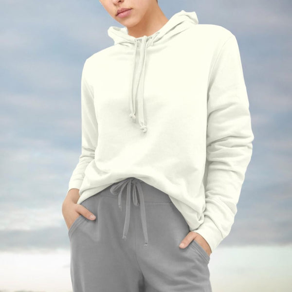 Hoody sweater van soft sweat bio katoen /Hoody made of soft sweat organic cotton