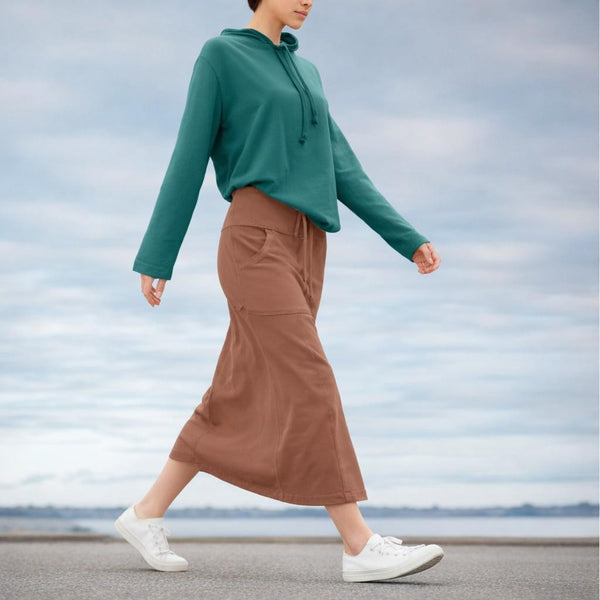 Hoody sweater van soft sweat bio katoen /Hoody made of soft sweat organic cotton