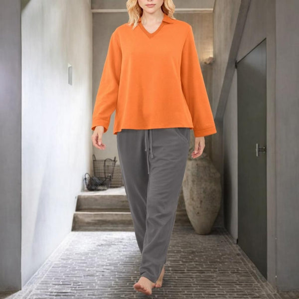 A-lijn sweater van soft sweat bio katoen /A-line sweater made of soft sweat organic cotton