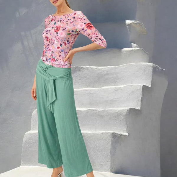 Tencel palazzo broek / tencel  palazzo pants