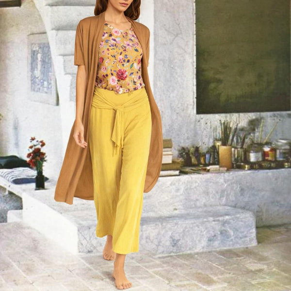 Tencel palazzo broek / tencel  palazzo pants