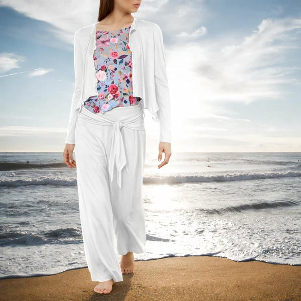 Tencel palazzo broek / tencel  palazzo pants