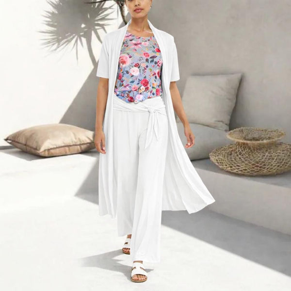 Tencel lang vest / Tencel long cardigan