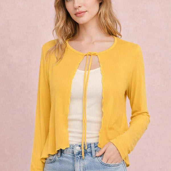 Tencel vestje / Tencel cardigan