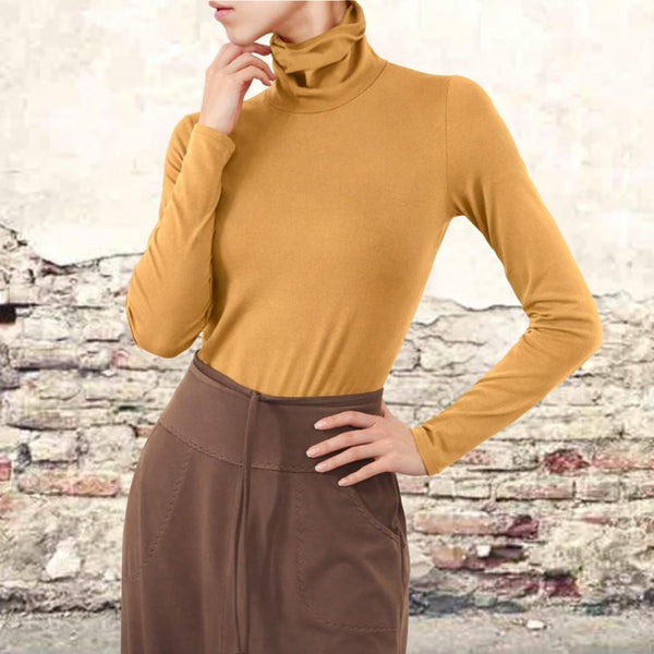 Tencel shirt met col/ Tencel shirt with col